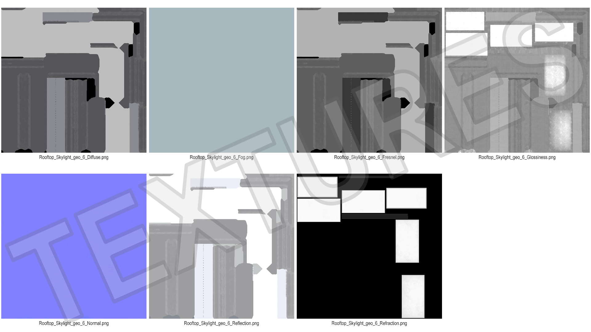 3D Glass Skylight for Rooftop