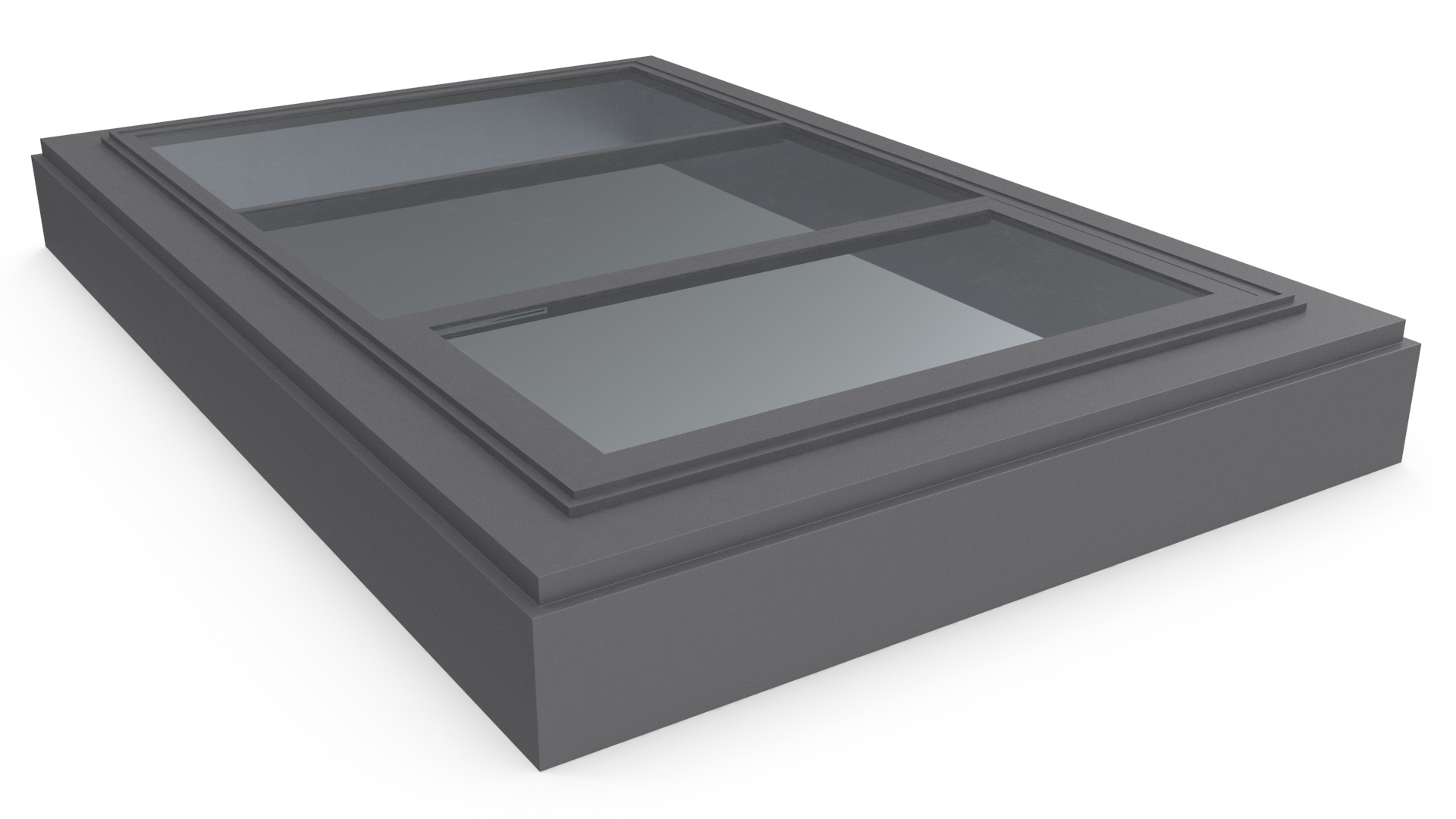 3D Glass Skylight for Rooftop