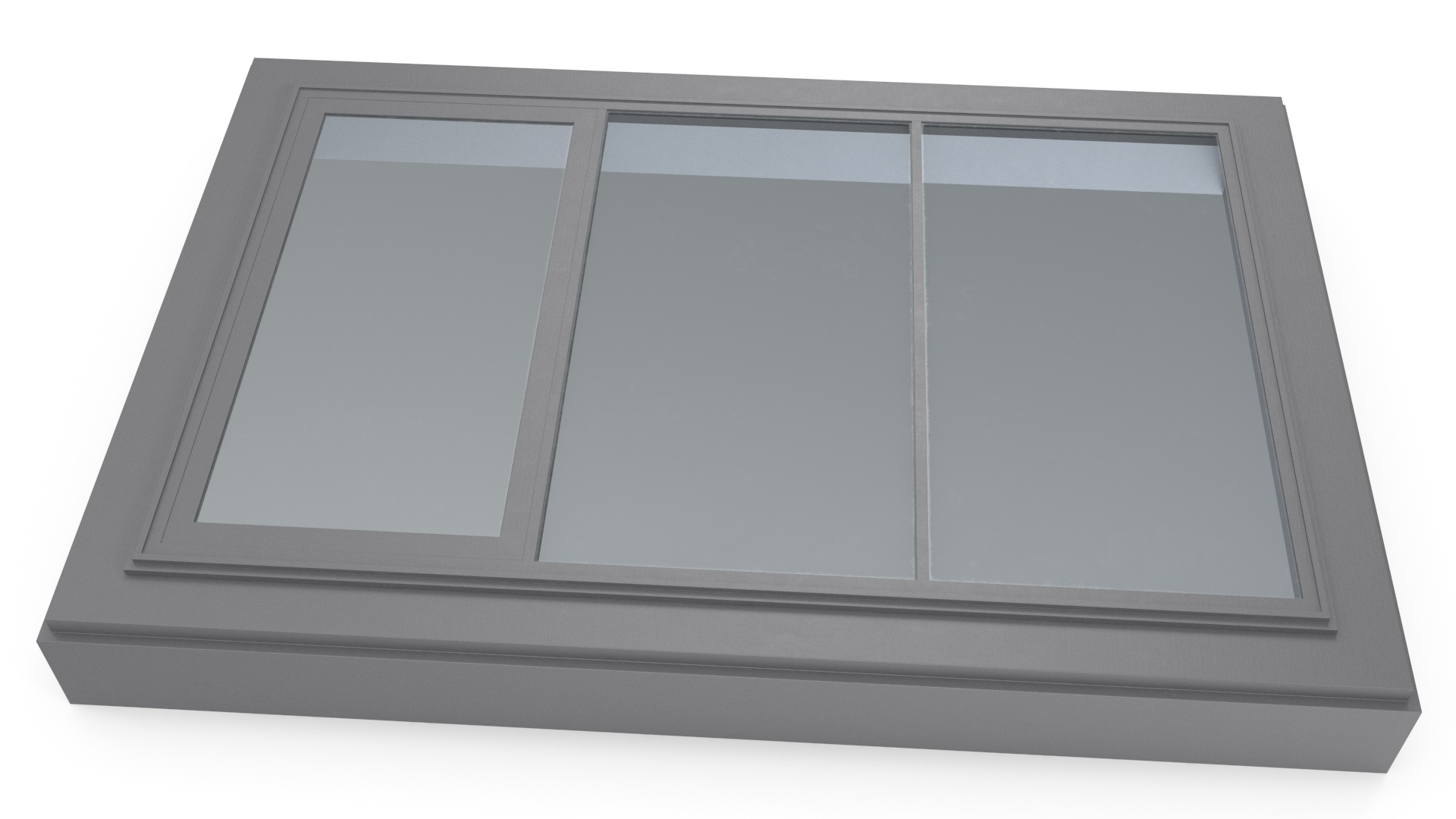 3D Glass Skylight for Rooftop