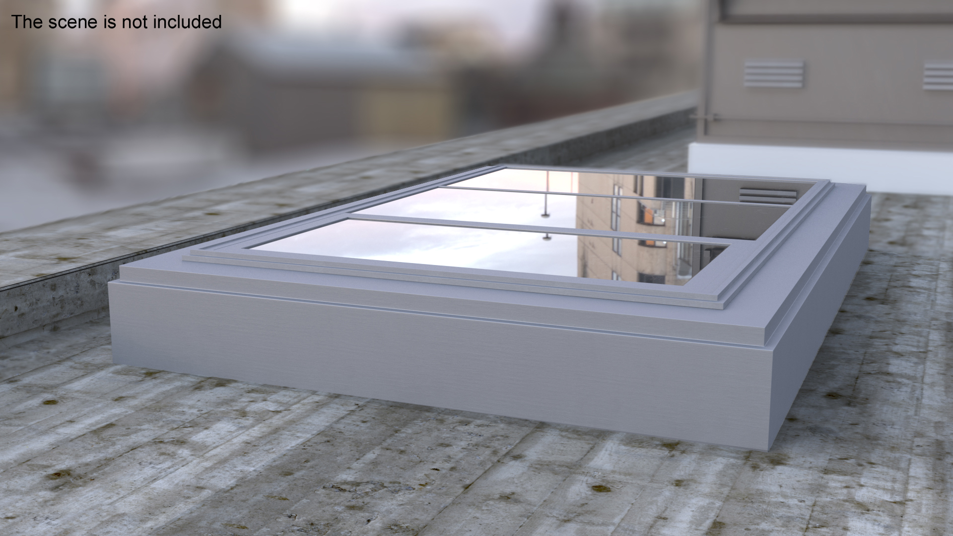 3D Glass Skylight for Rooftop
