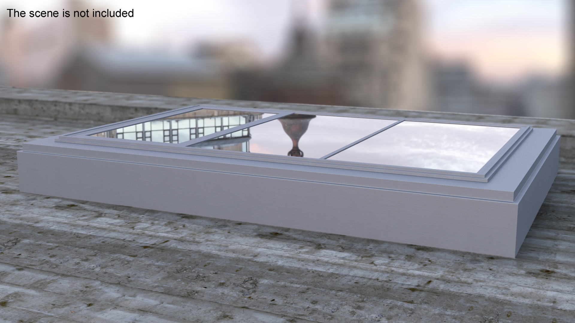 3D Glass Skylight for Rooftop