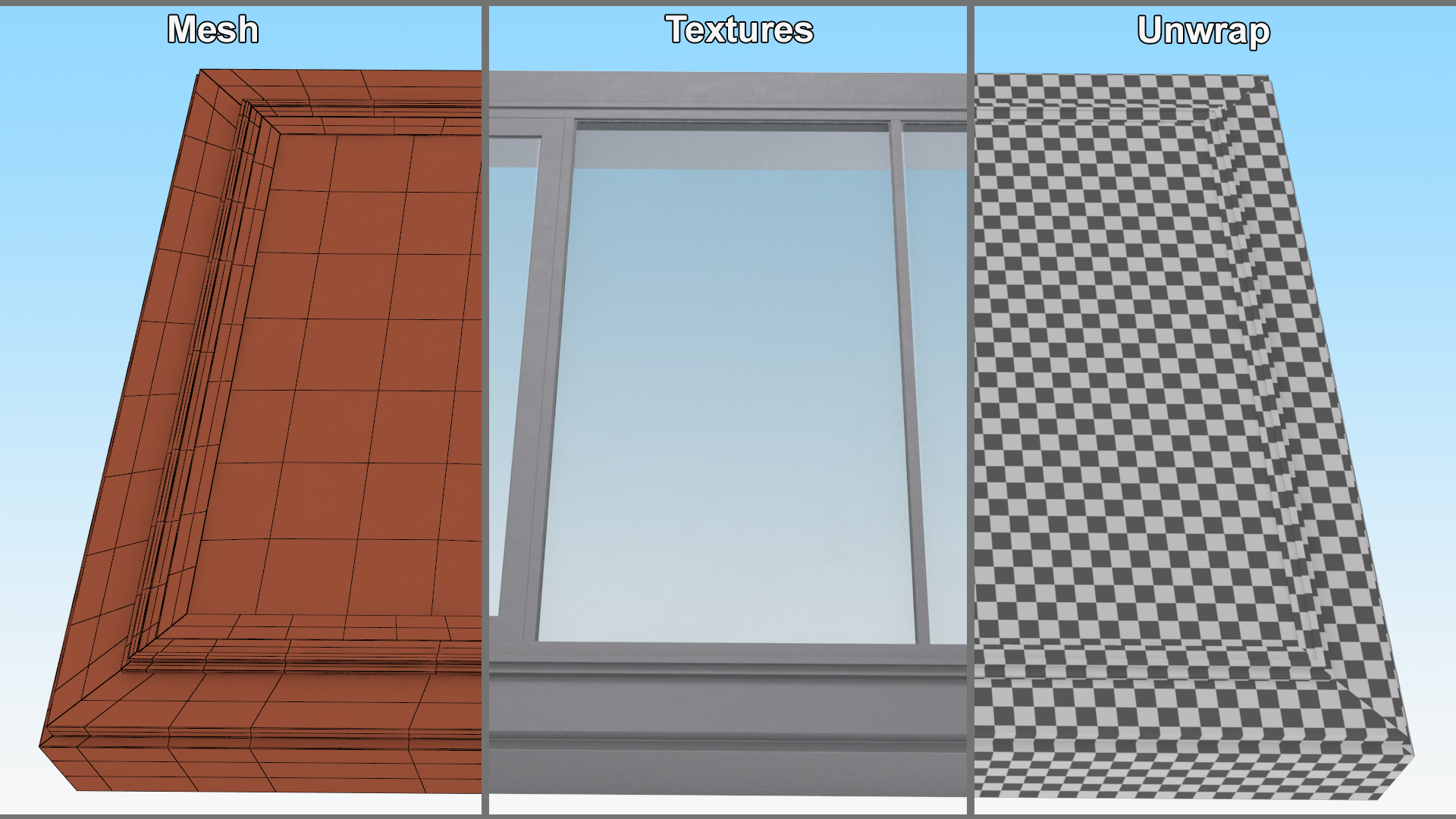 3D Glass Skylight for Rooftop
