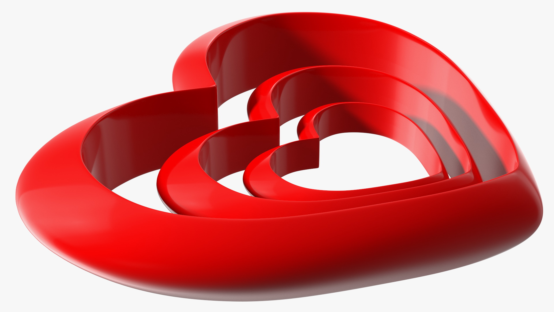 Growing Heart Emoji 3D model