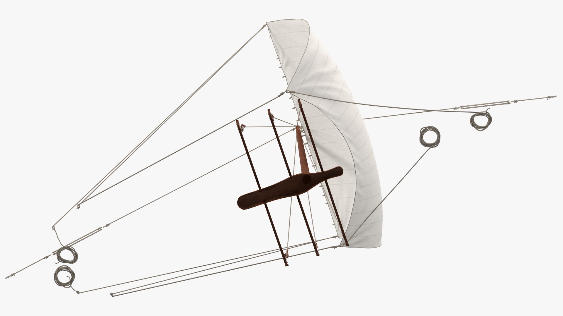3D Longship Sail model