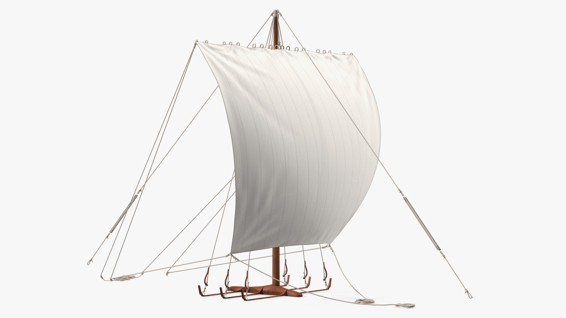 3D Longship Sail model