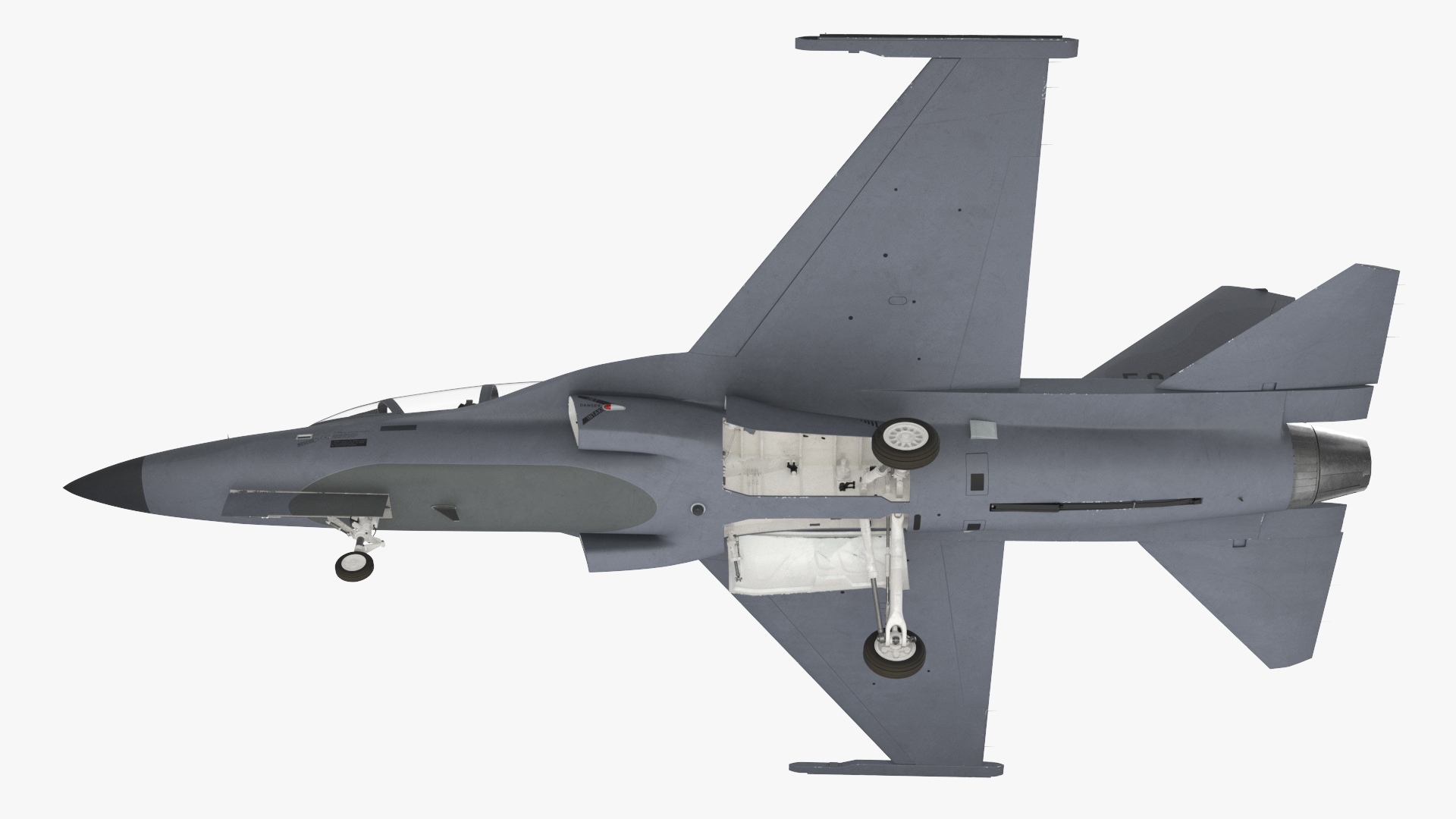 Tactical Fighter Aircraft Simplified - view 6