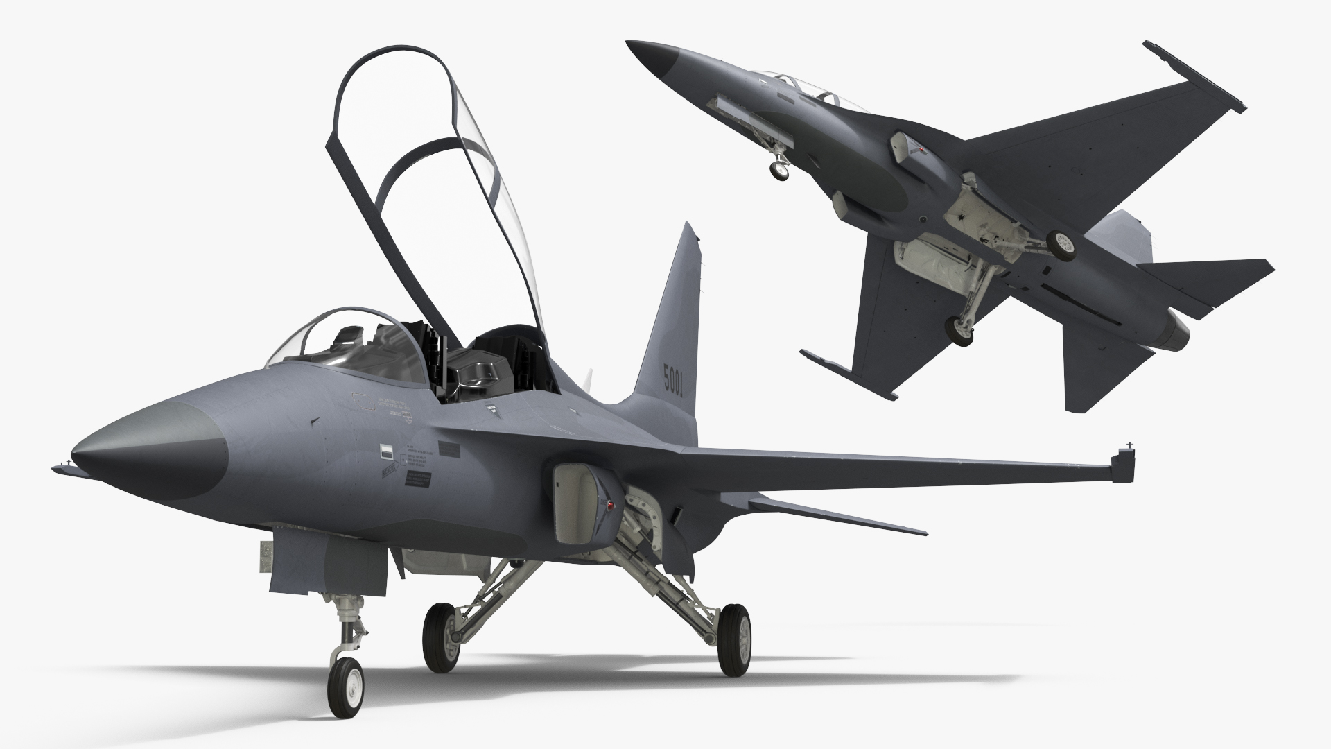 Tactical Fighter Aircraft Simplified - view 2