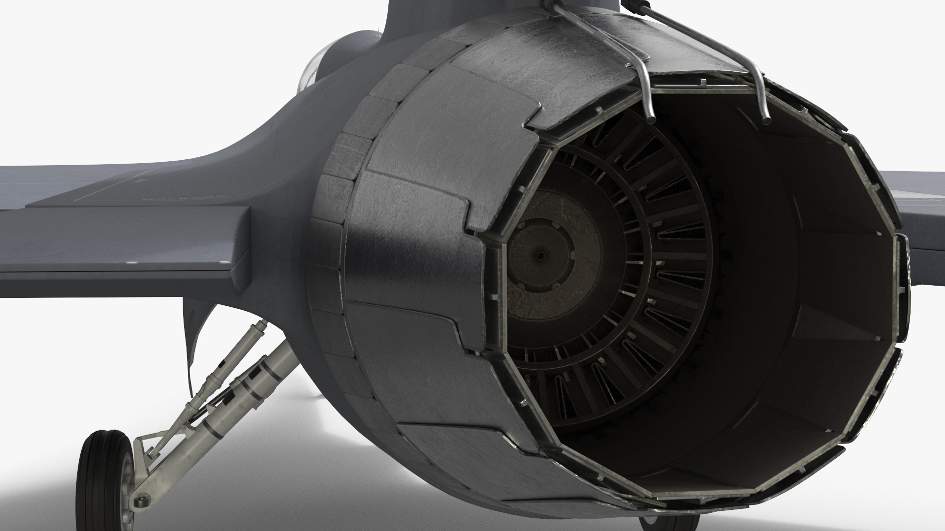 Tactical Fighter Aircraft Simplified - view 7