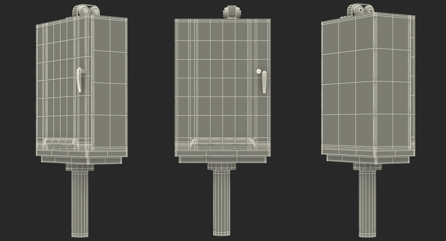 Outdoor Electric Cabinet 3D model