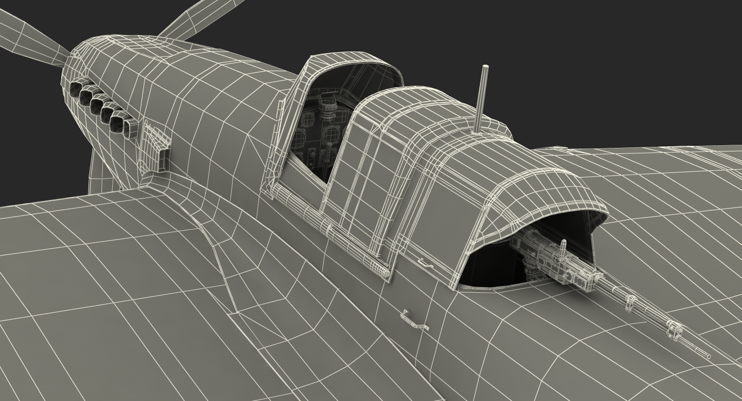 3D Ilyushin Il 2 WWII Soviet Attack Aircraft
