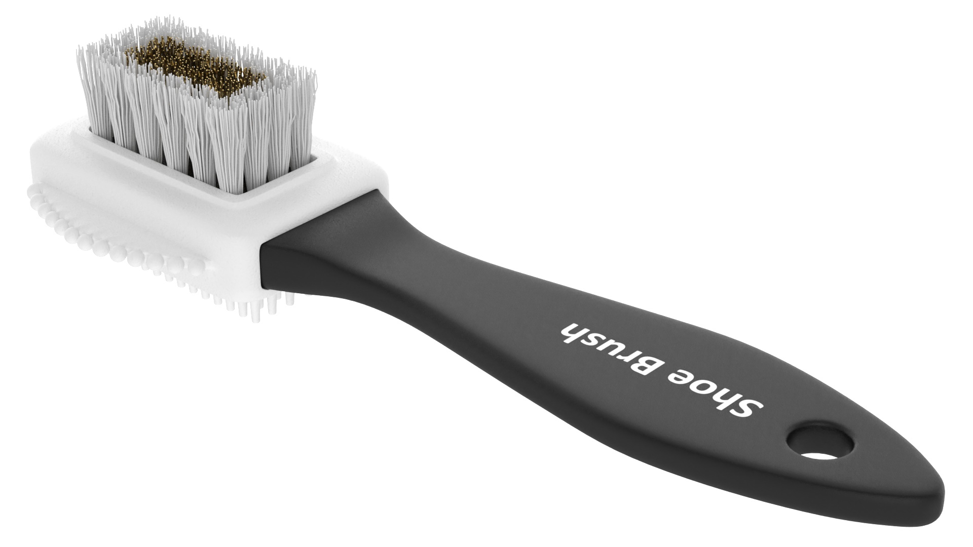3D Suede and Nubuck 4 Way Boot Brush model