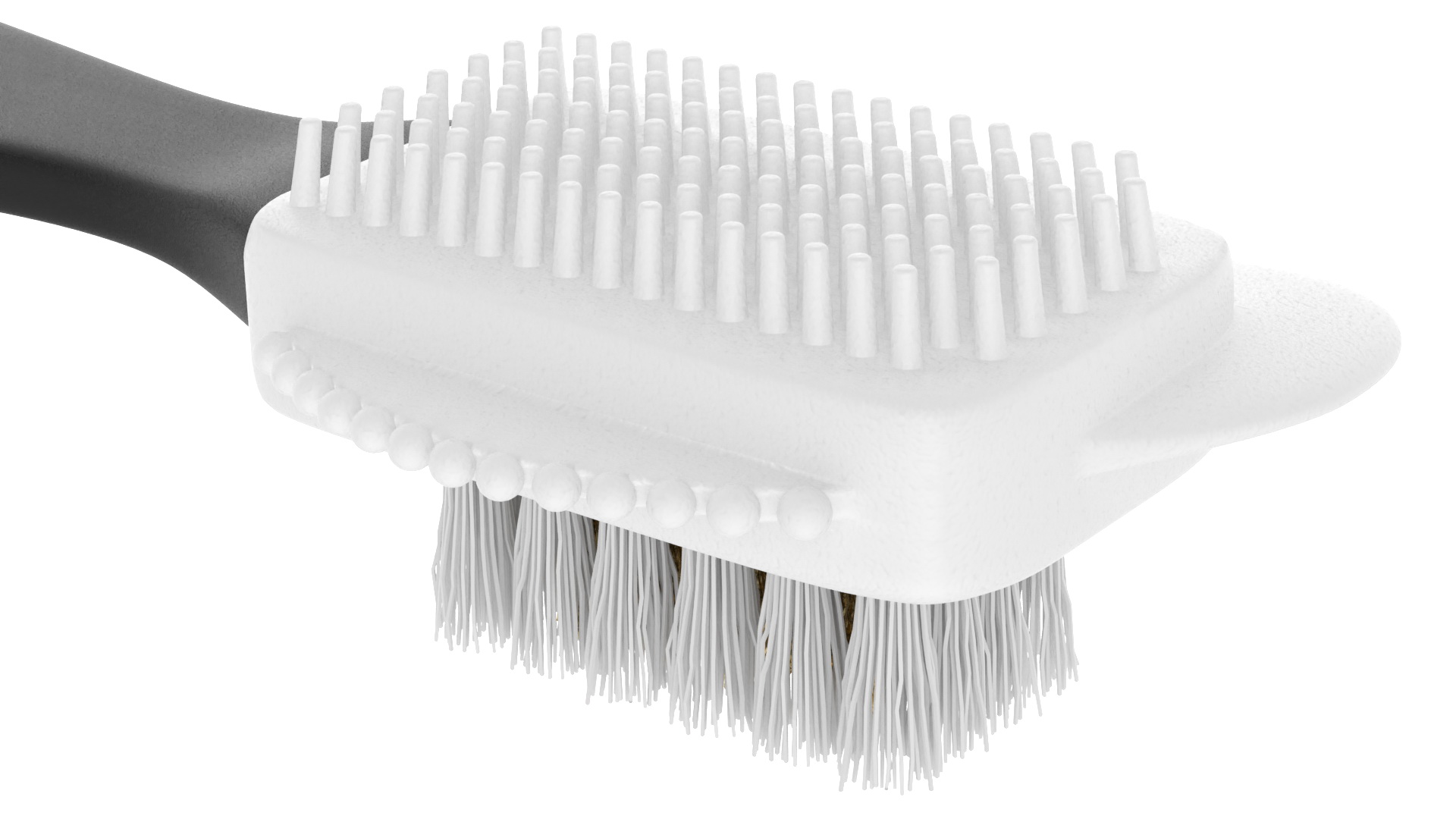 3D Suede and Nubuck 4 Way Boot Brush model