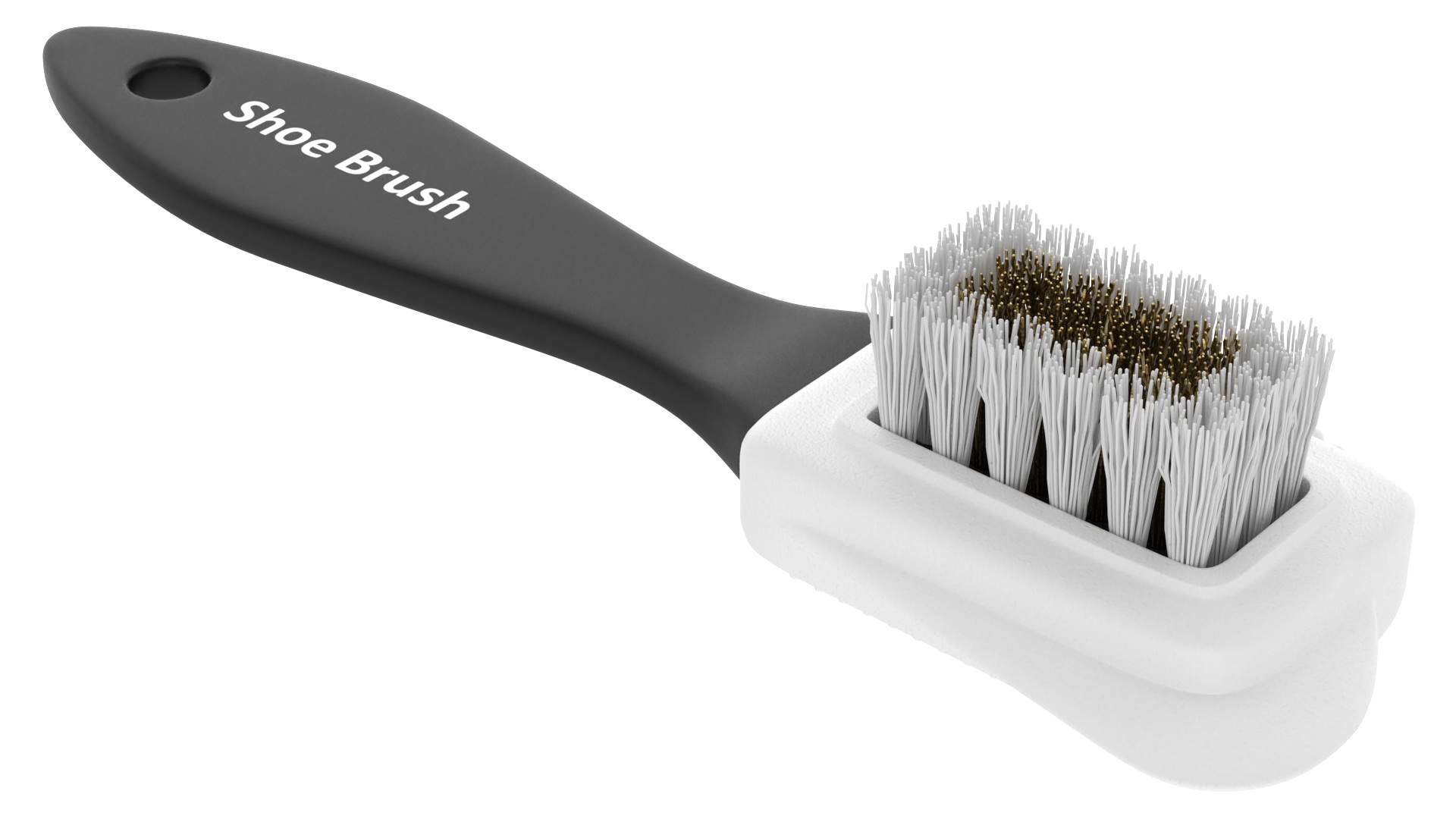 3D Suede and Nubuck 4 Way Boot Brush model