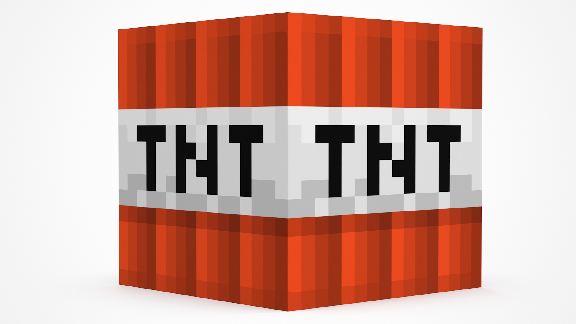 3D model Minecraft Multi TNT Block