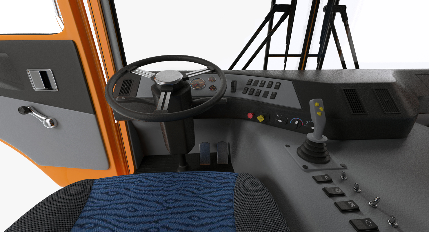 3D model Mack Garbage Truck Rigged