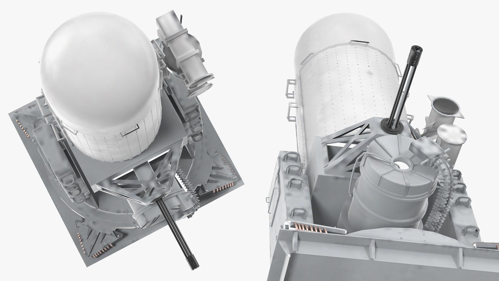Gun Mk 15 Phalanx 3D