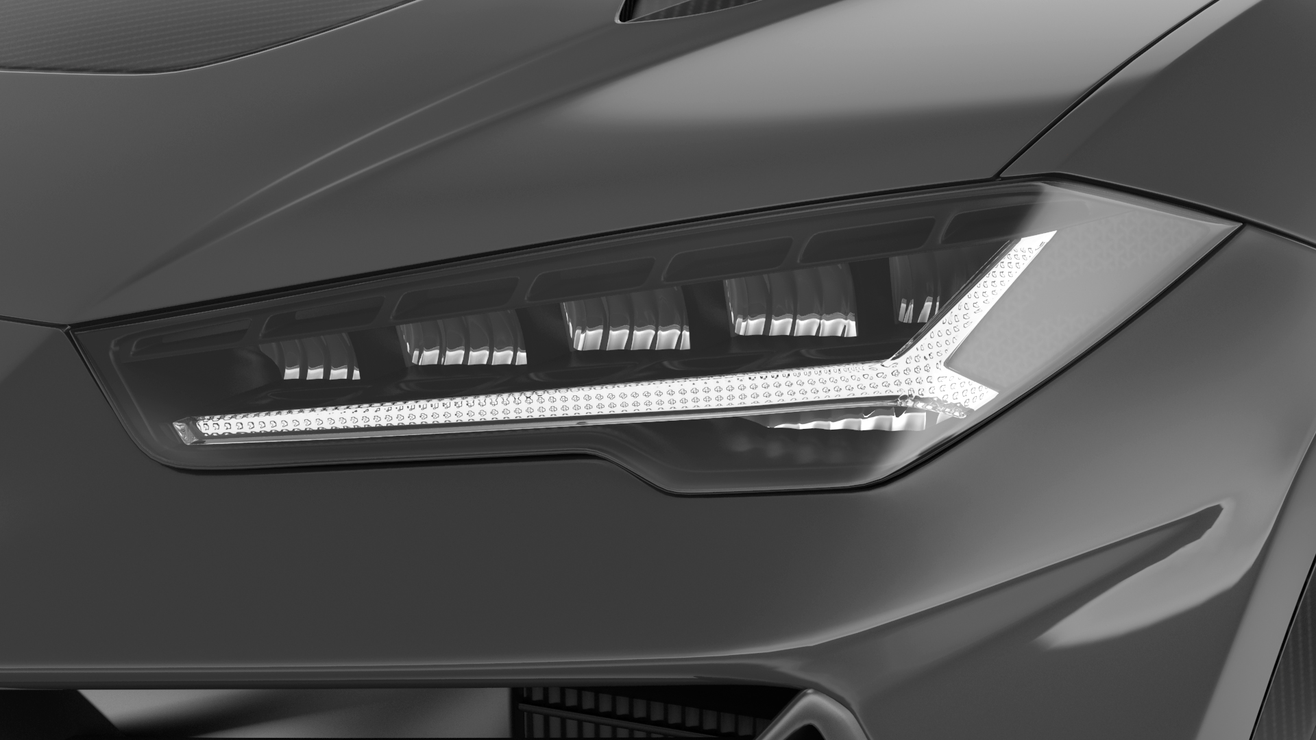 Super Luxury SUV Simple Interior 3D