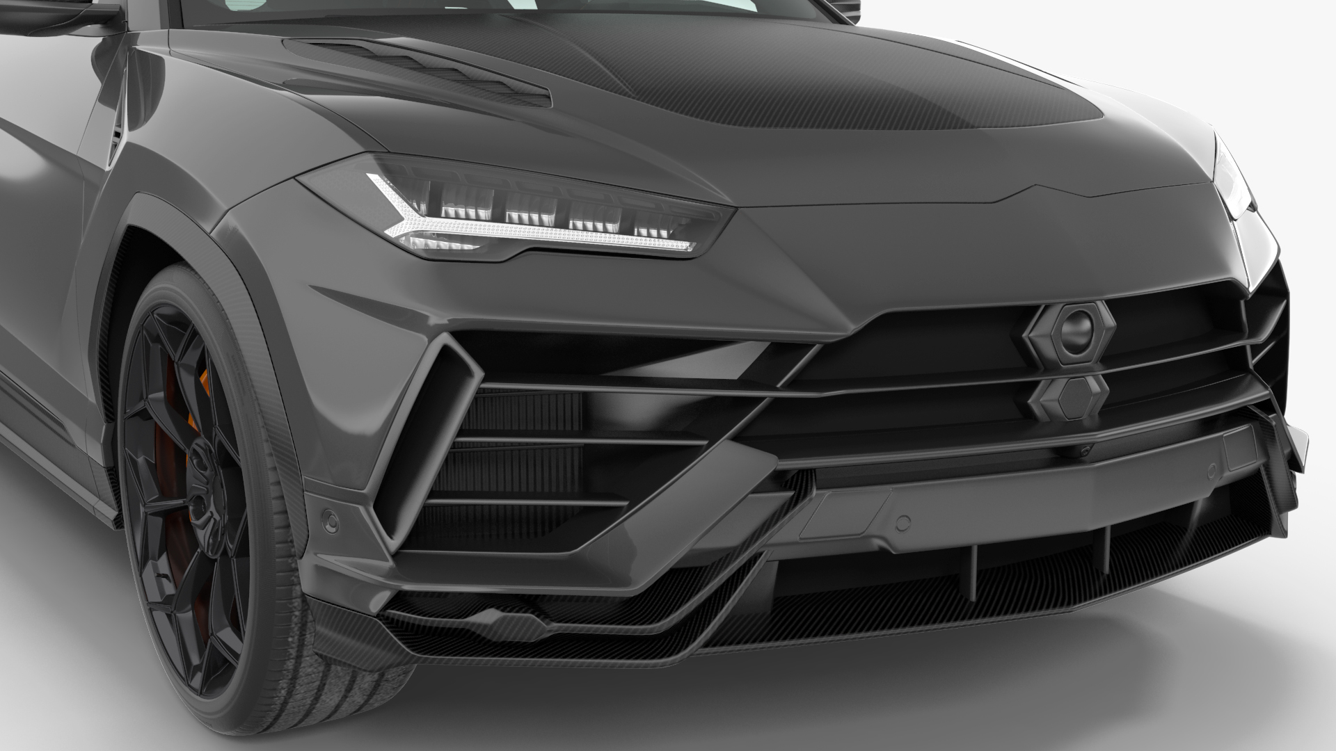 Super Luxury SUV Simple Interior 3D