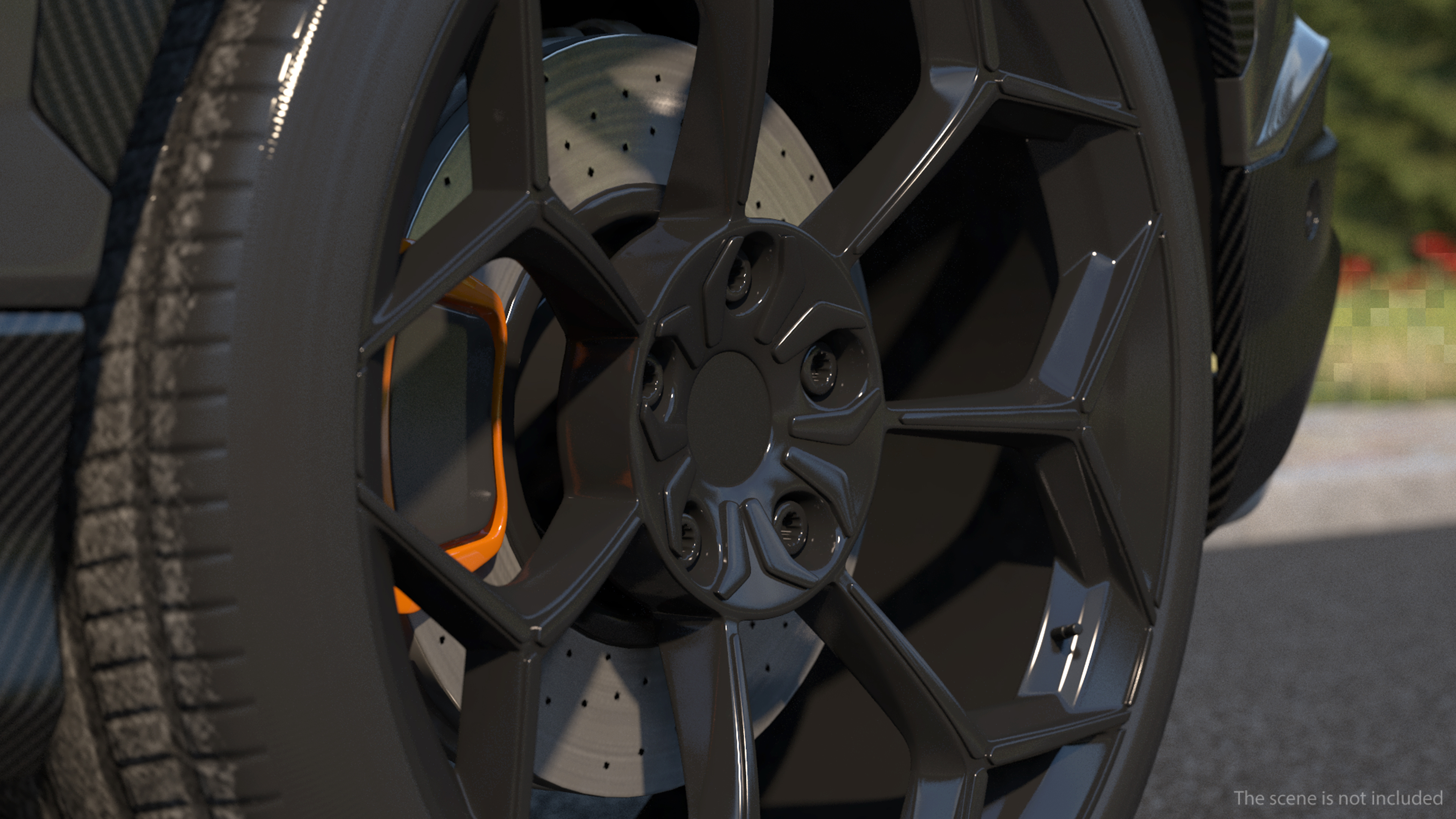 Super Luxury SUV Simple Interior 3D
