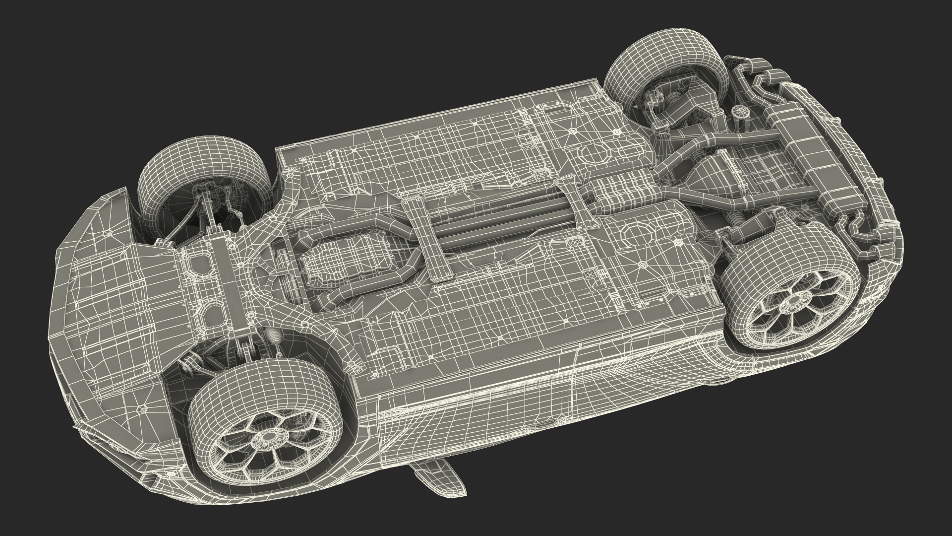 Super Luxury SUV Simple Interior 3D