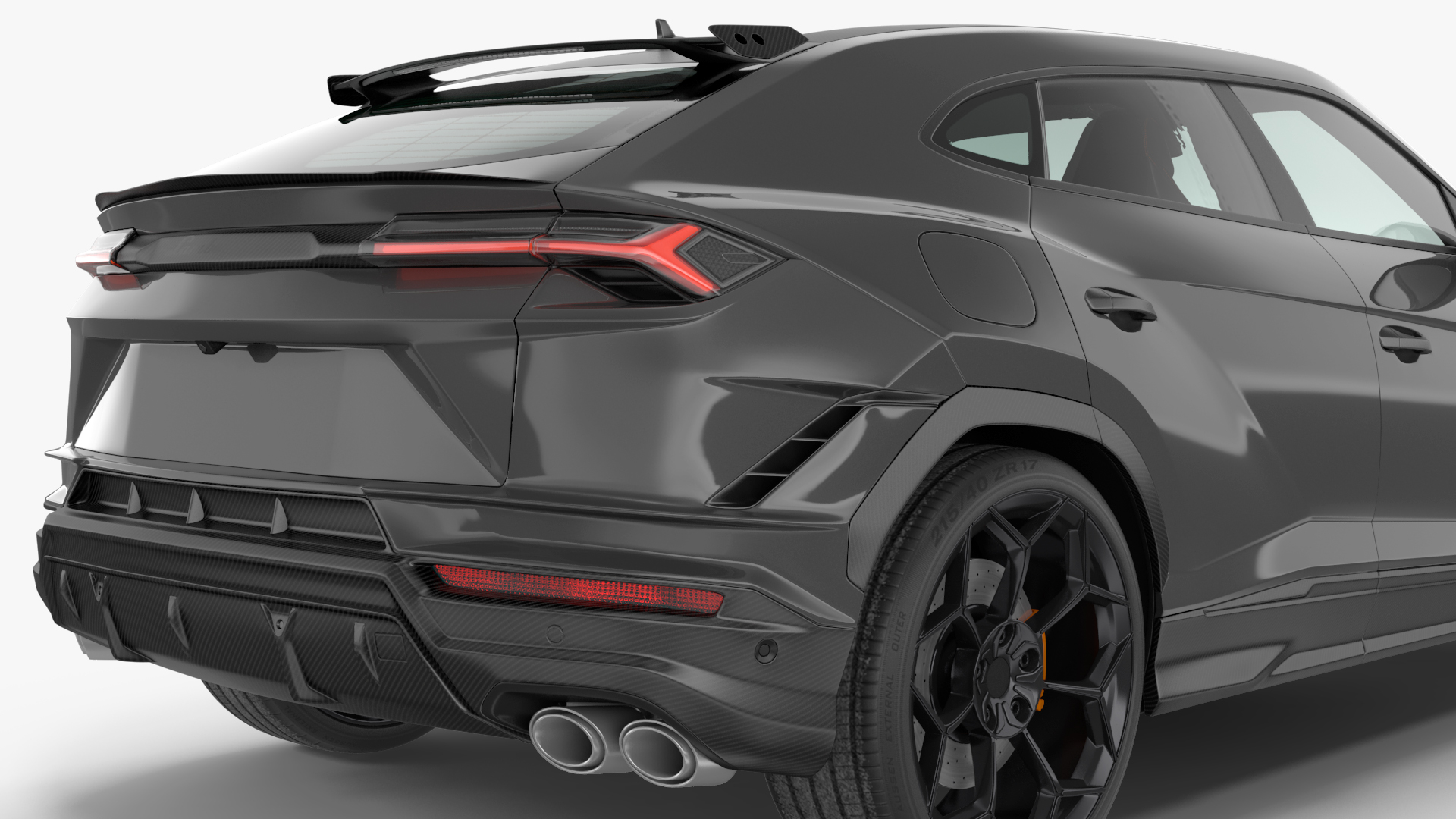 Super Luxury SUV Simple Interior 3D