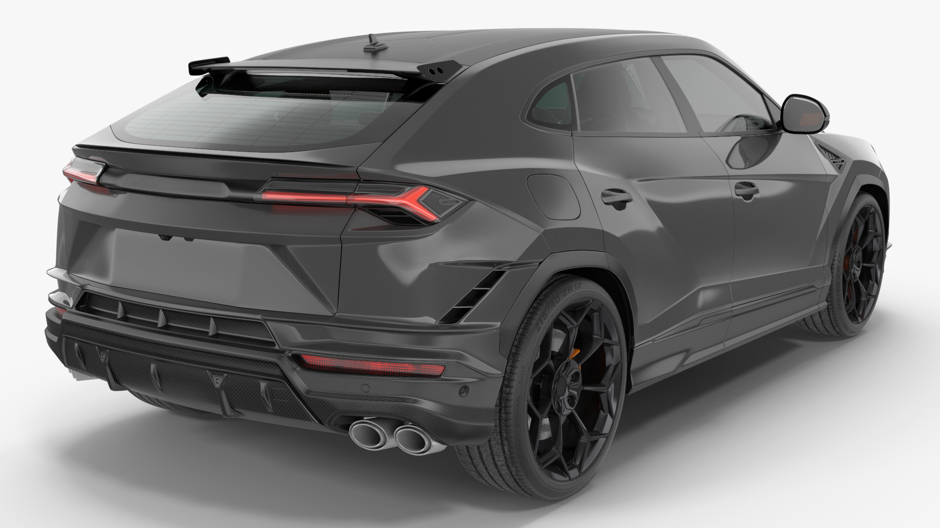 Super Luxury SUV Simple Interior 3D