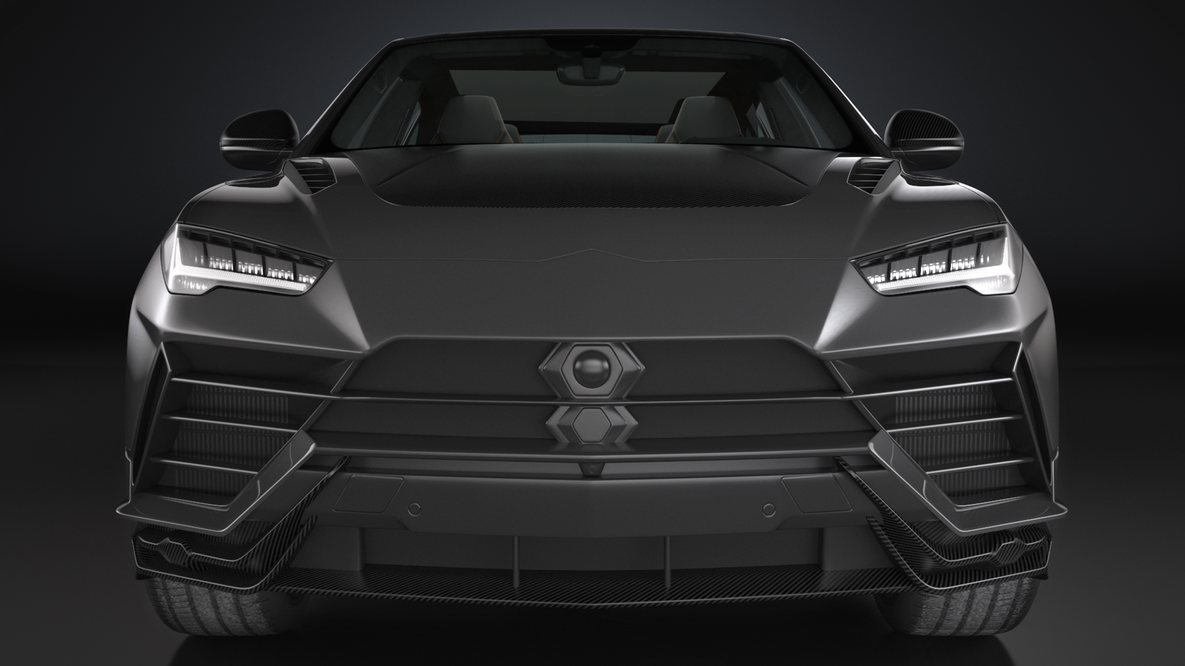 Super Luxury SUV Simple Interior 3D
