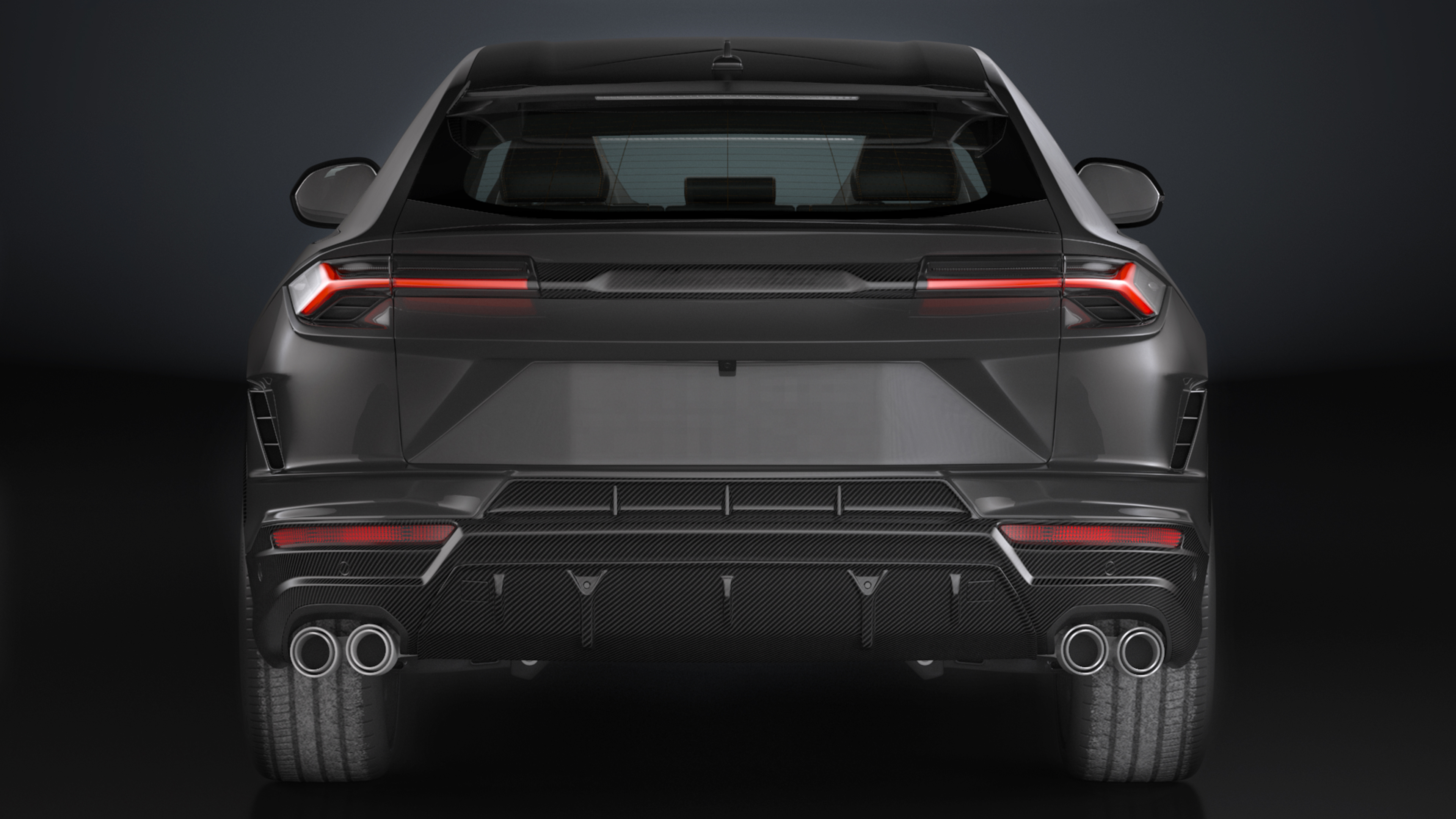 Super Luxury SUV Simple Interior 3D