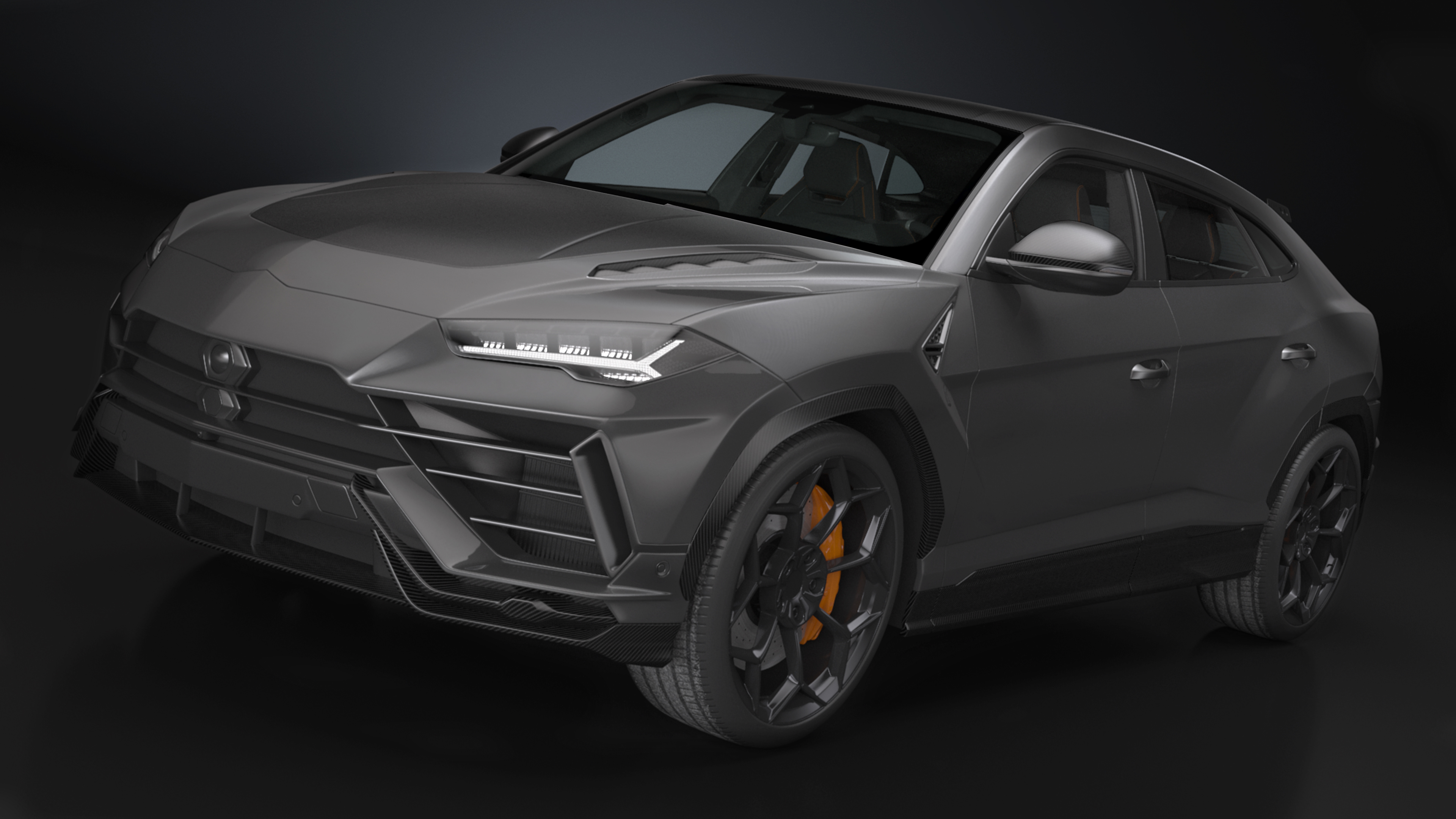 Super Luxury SUV Simple Interior 3D