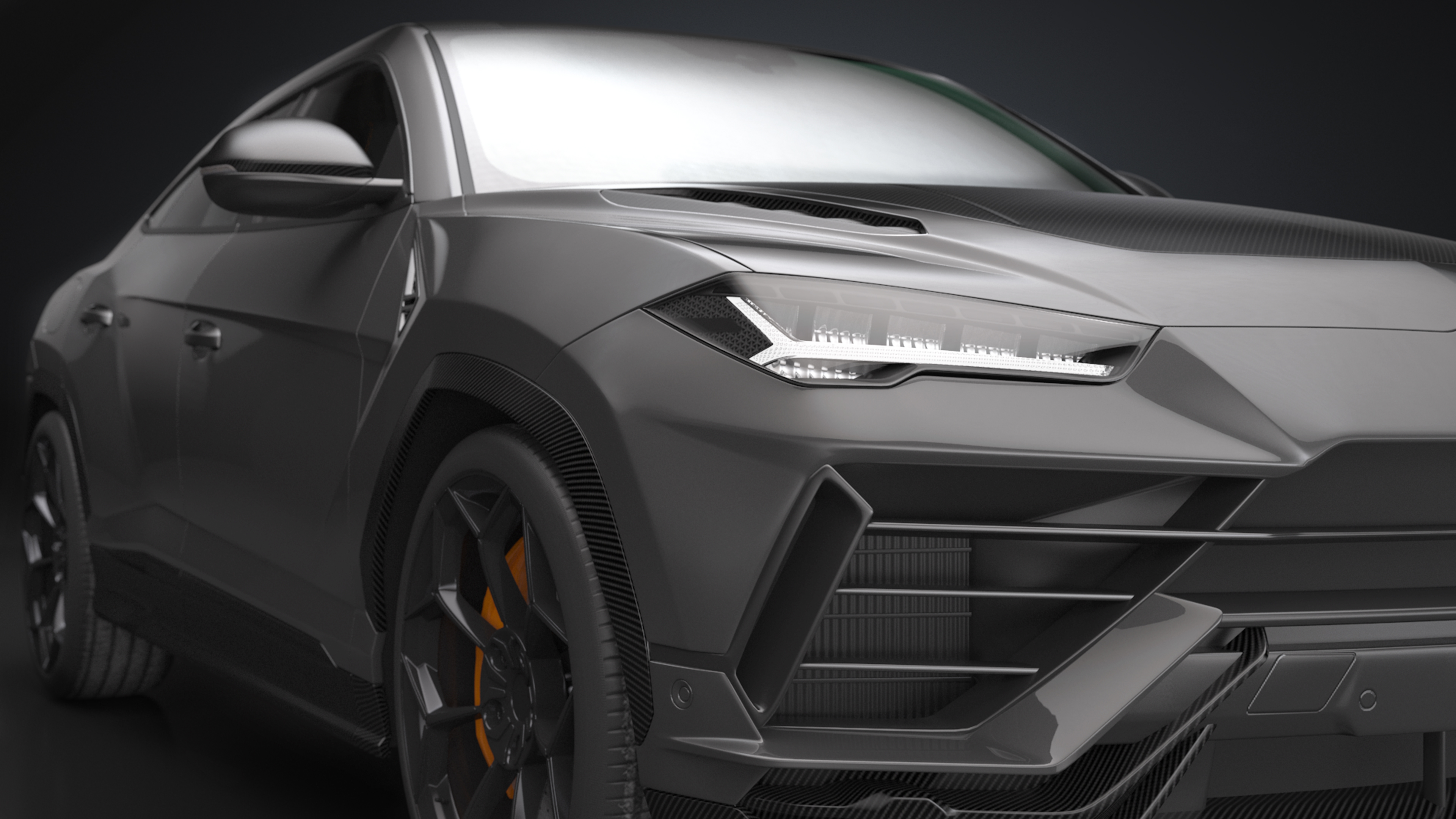 Super Luxury SUV Simple Interior 3D