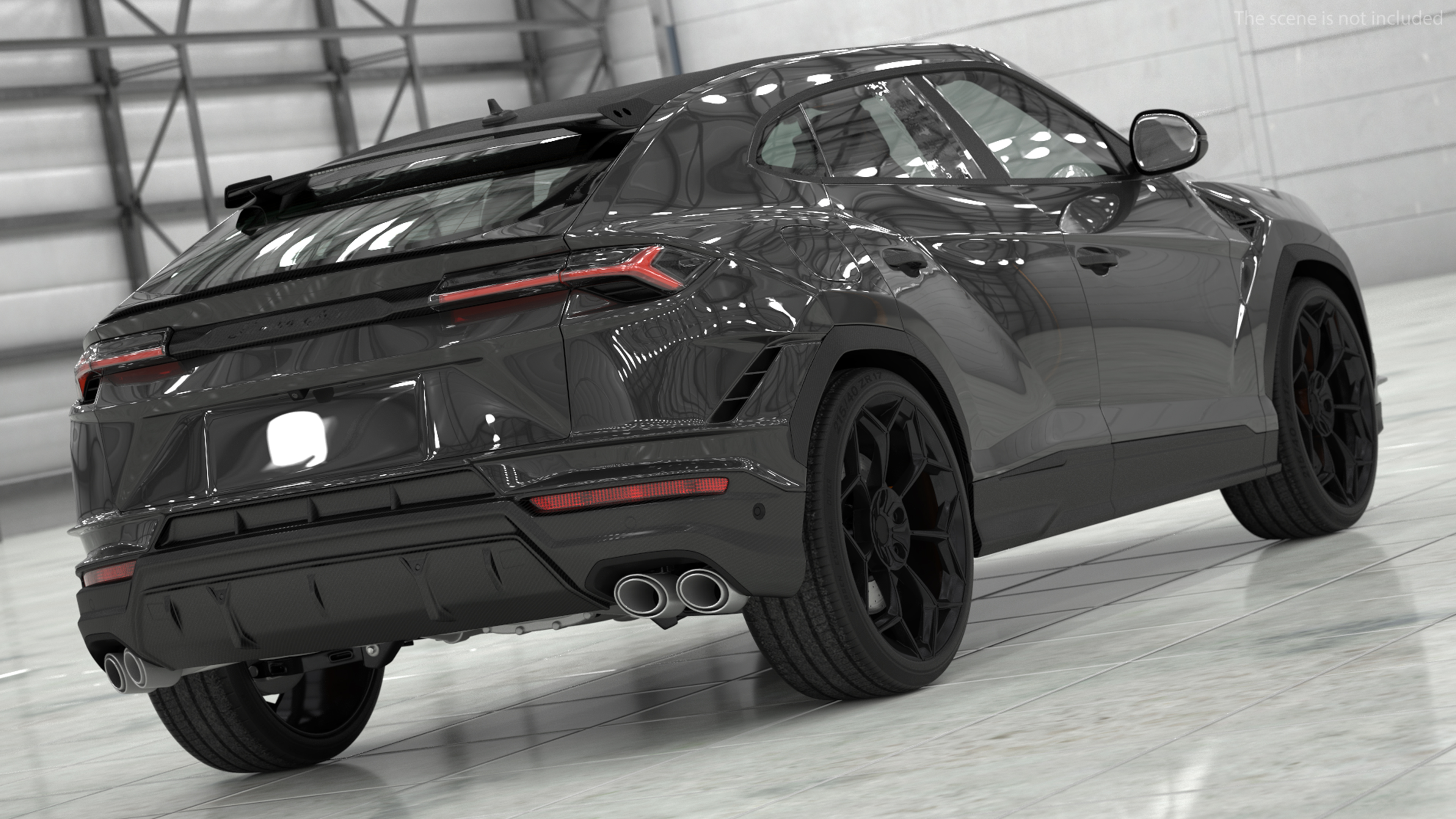 Super Luxury SUV Simple Interior 3D