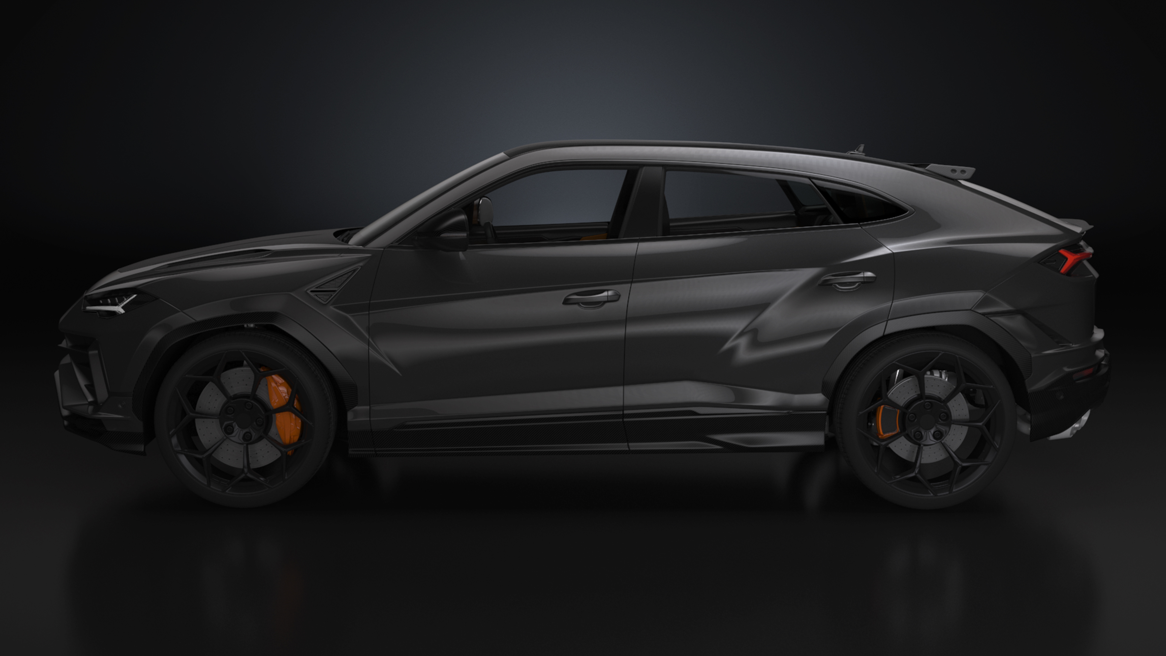 Super Luxury SUV Simple Interior 3D