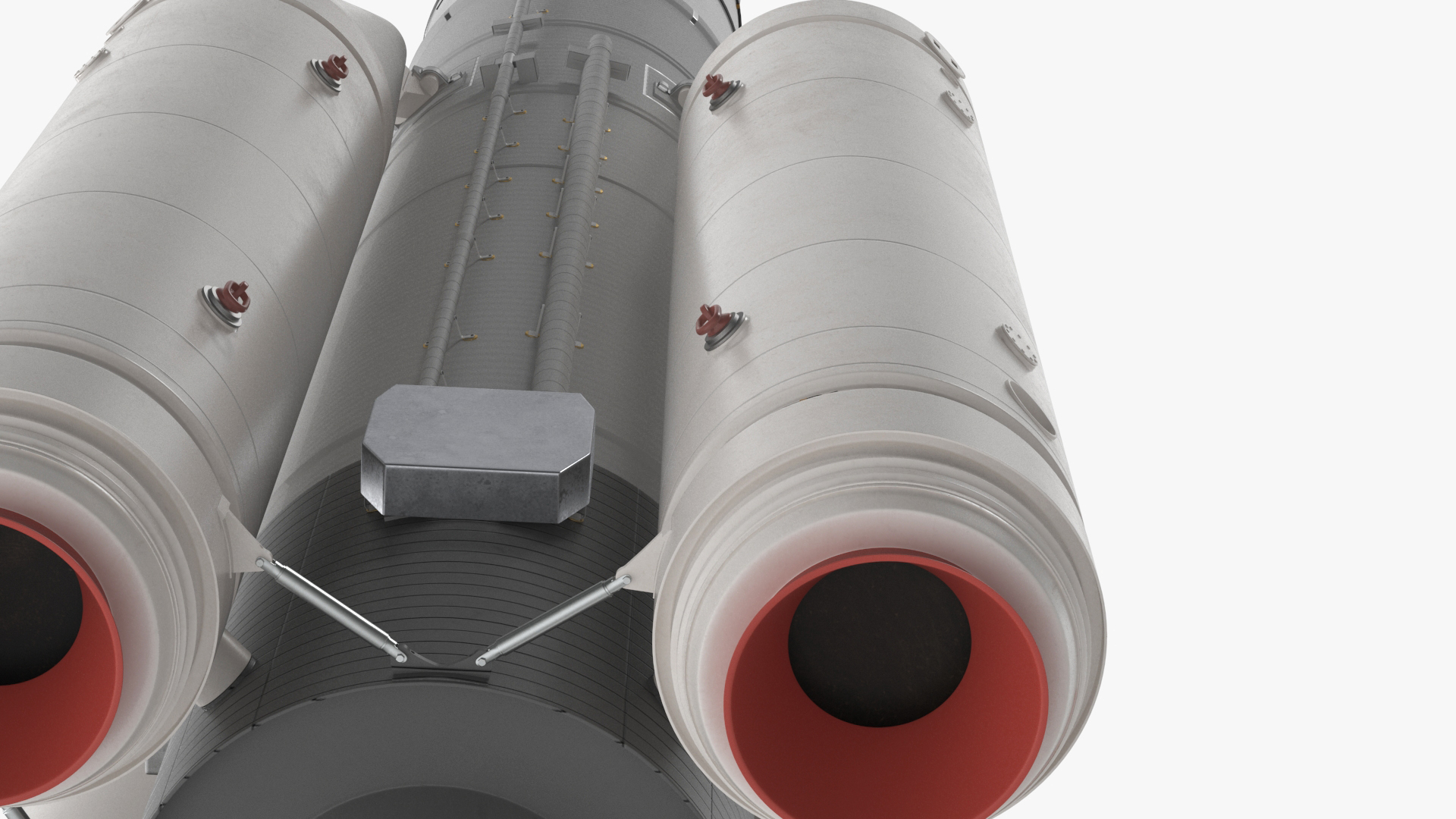 Space Rocket Launch Vehicle 3D