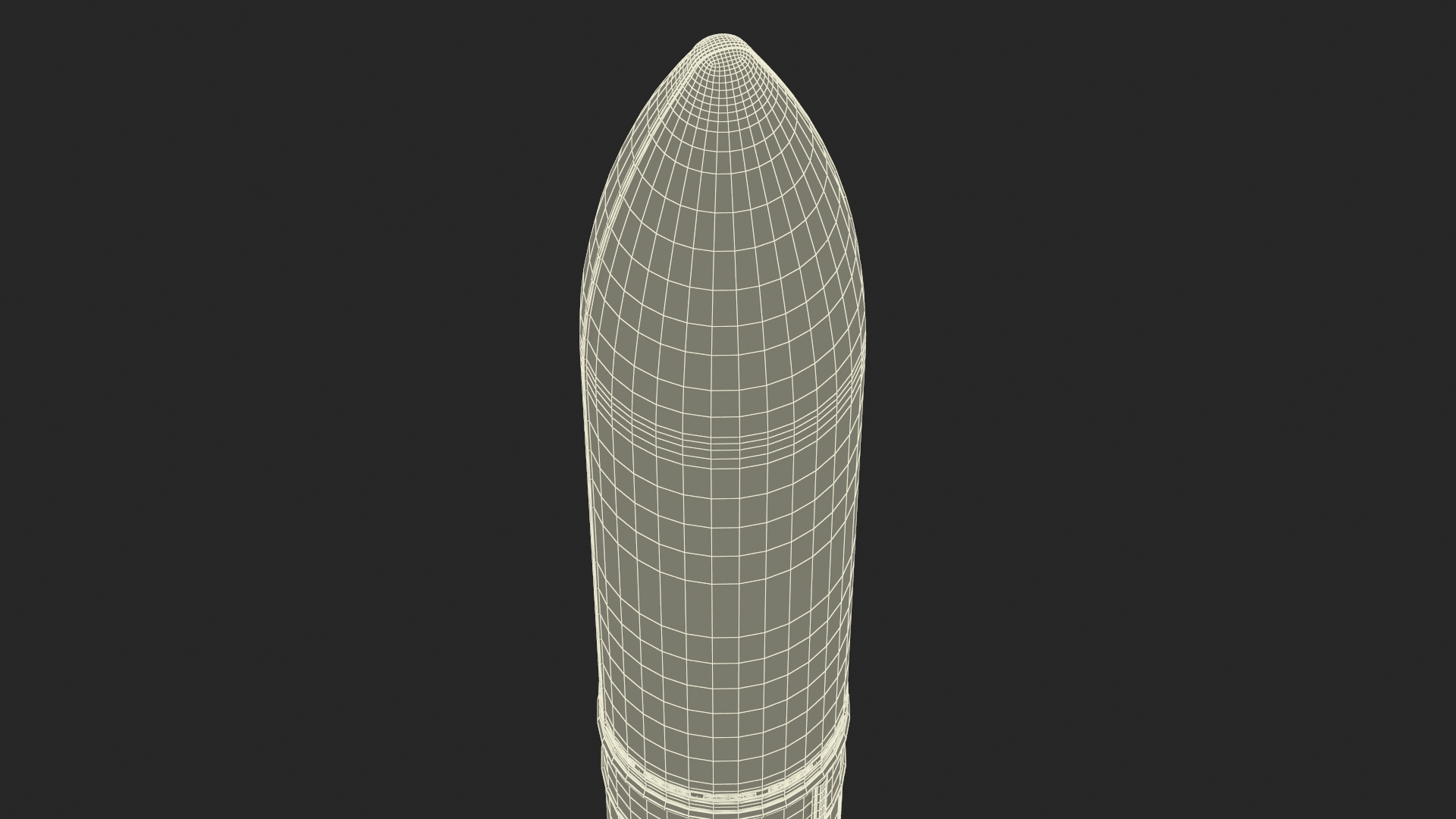Space Rocket Launch Vehicle 3D