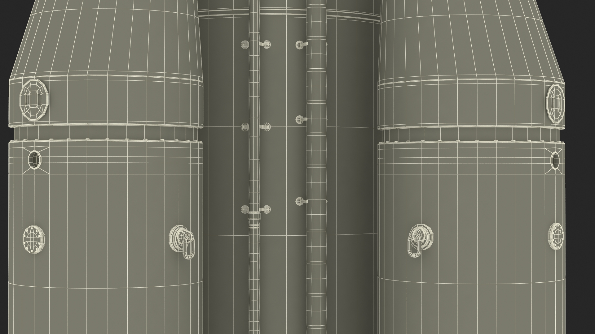 Space Rocket Launch Vehicle 3D