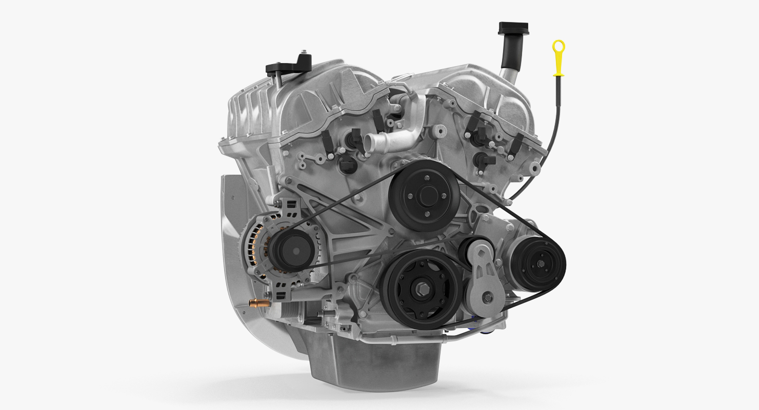 3D model Car Engine