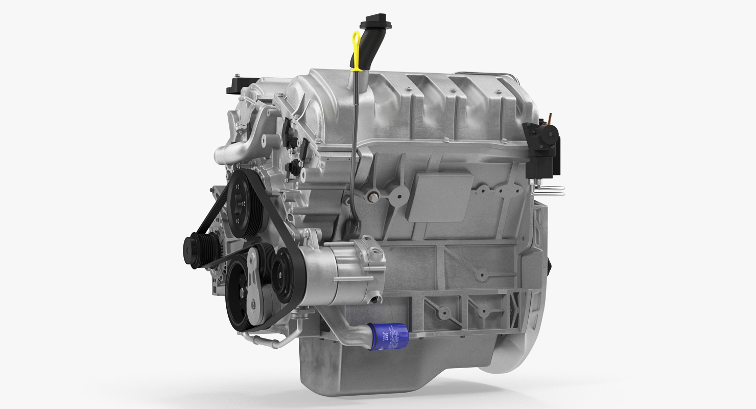 3D model Car Engine