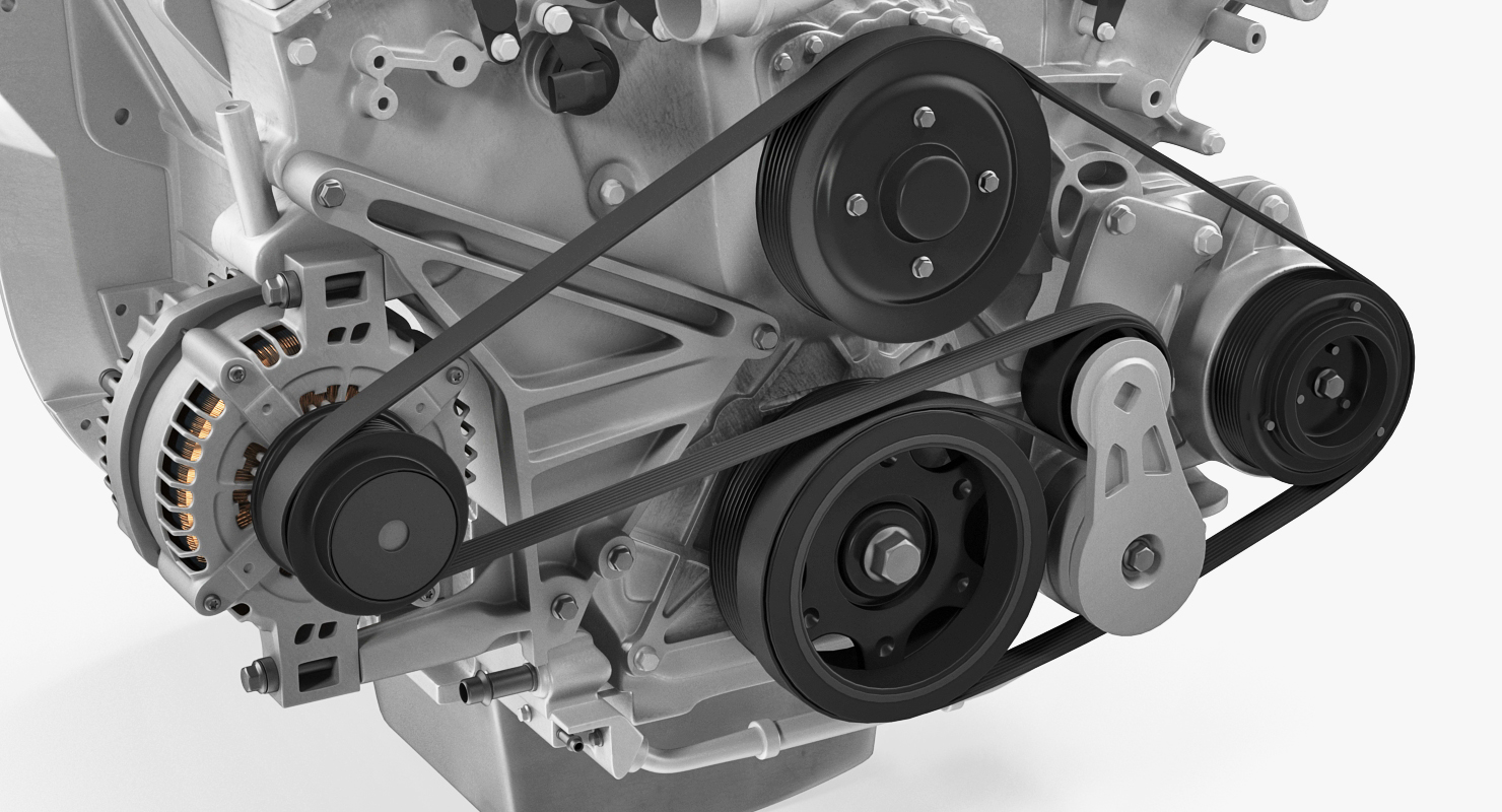 3D model Car Engine