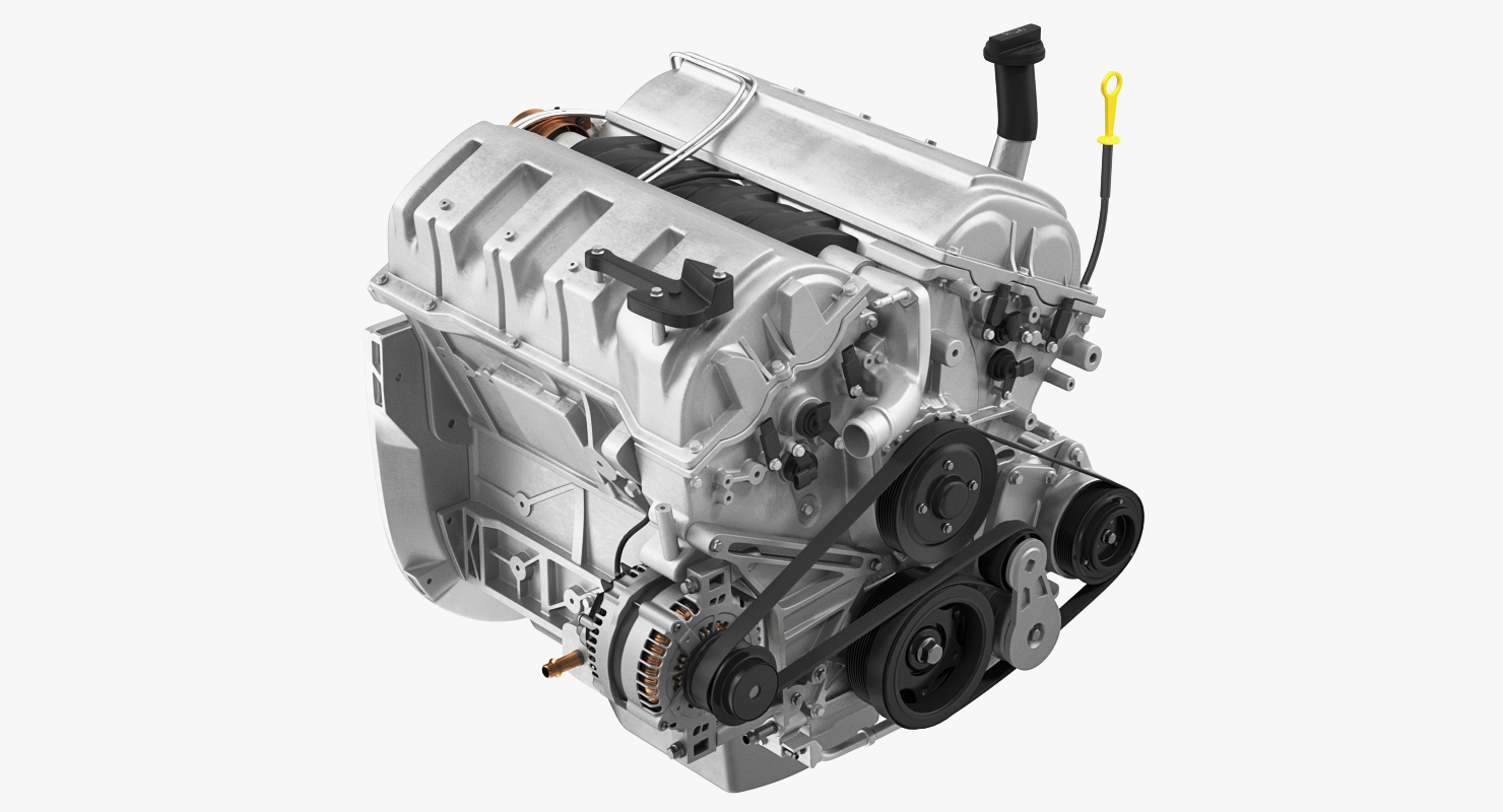 3D model Car Engine