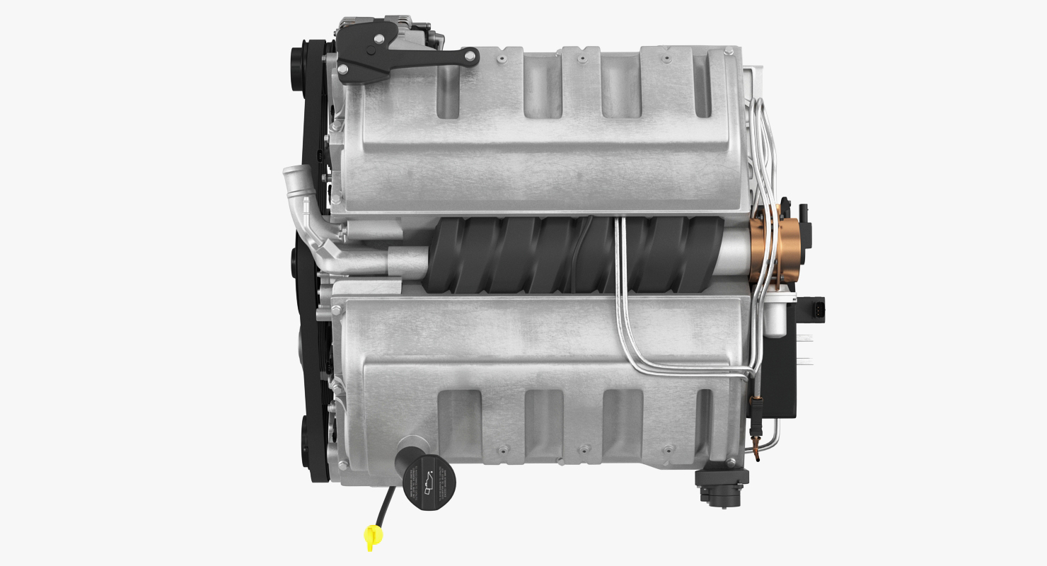 3D model Car Engine