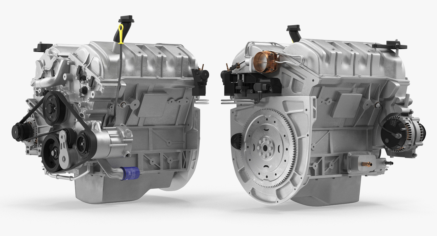 3D model Car Engine