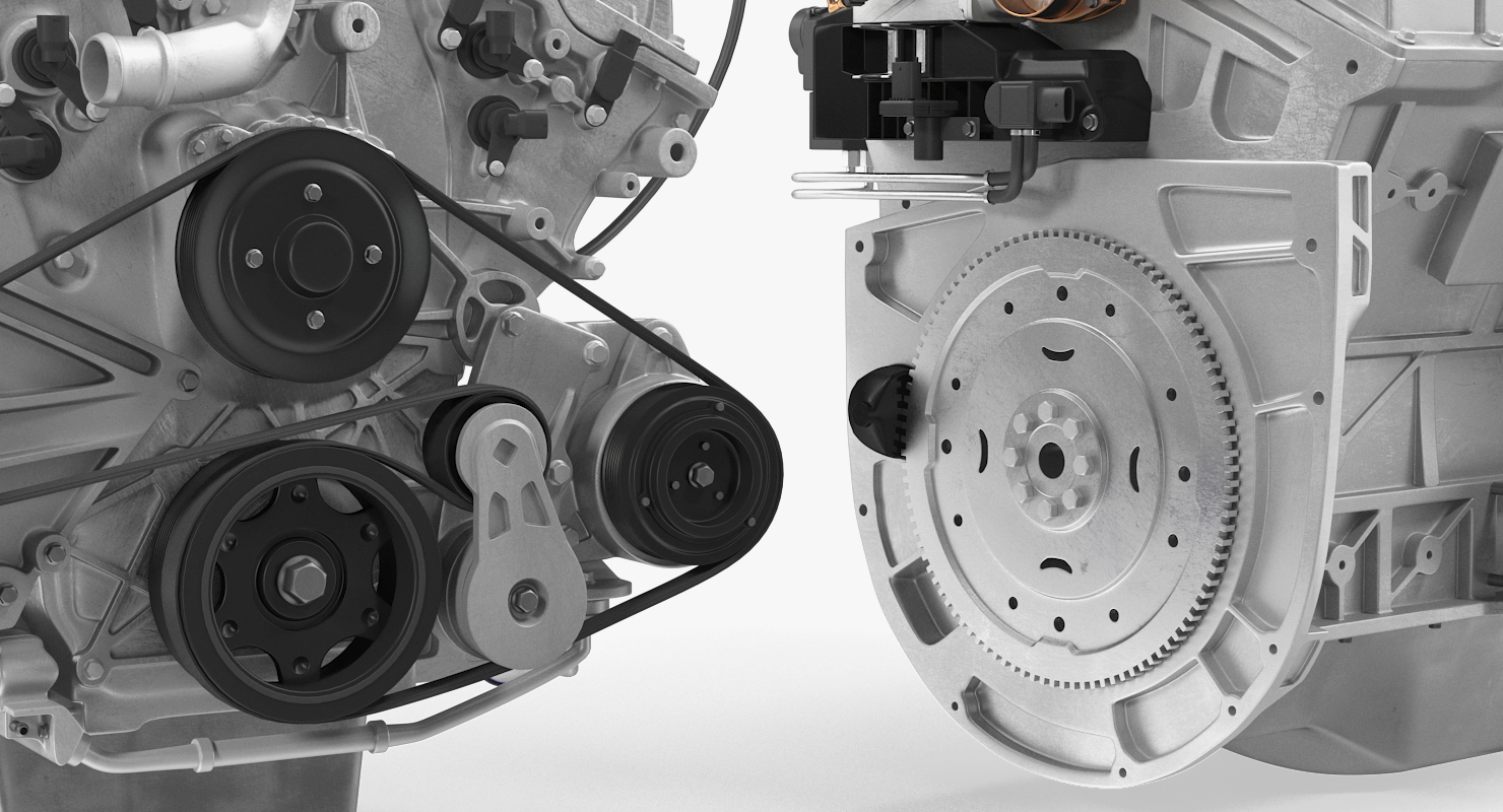 3D model Car Engine