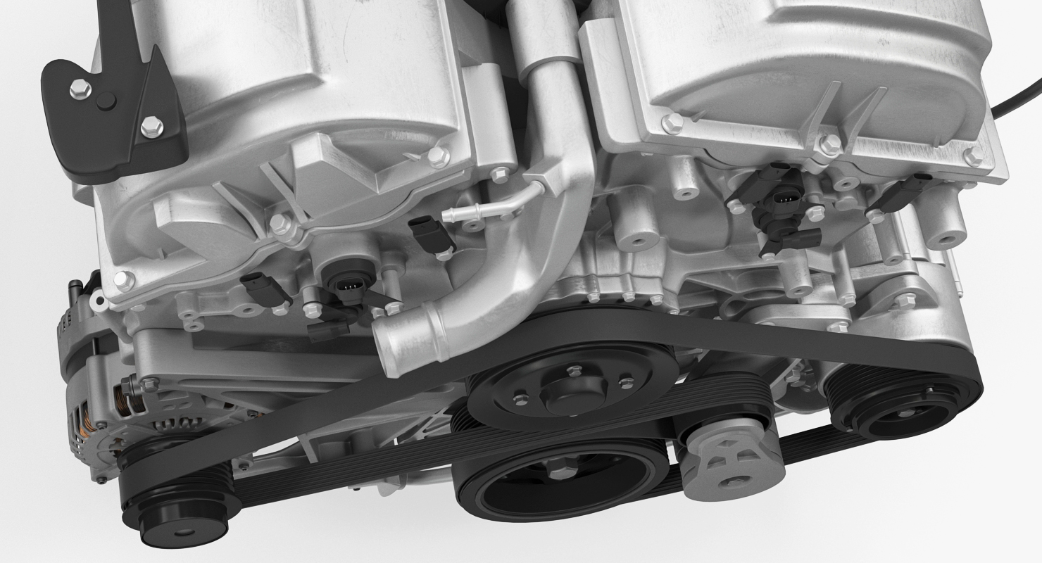 3D model Car Engine