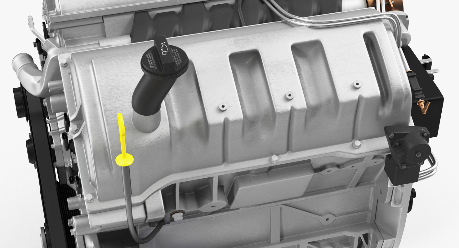 3D model Car Engine