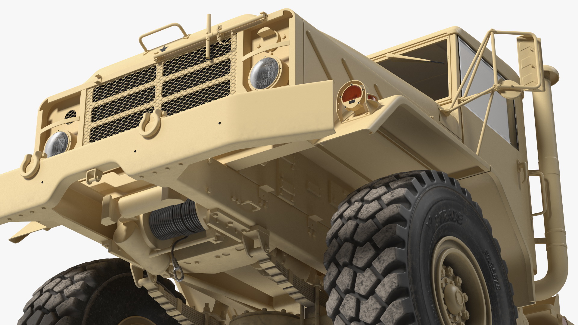 3D model M939 Military Truck Light