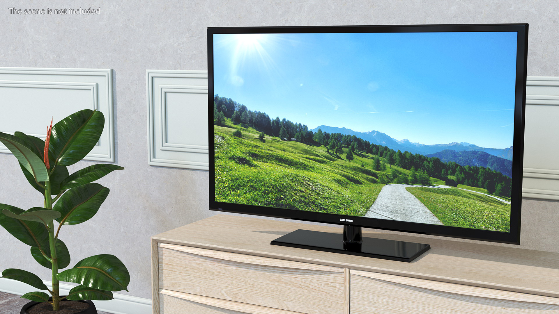 3D Samsung Flat Screen Television 51 Inch model