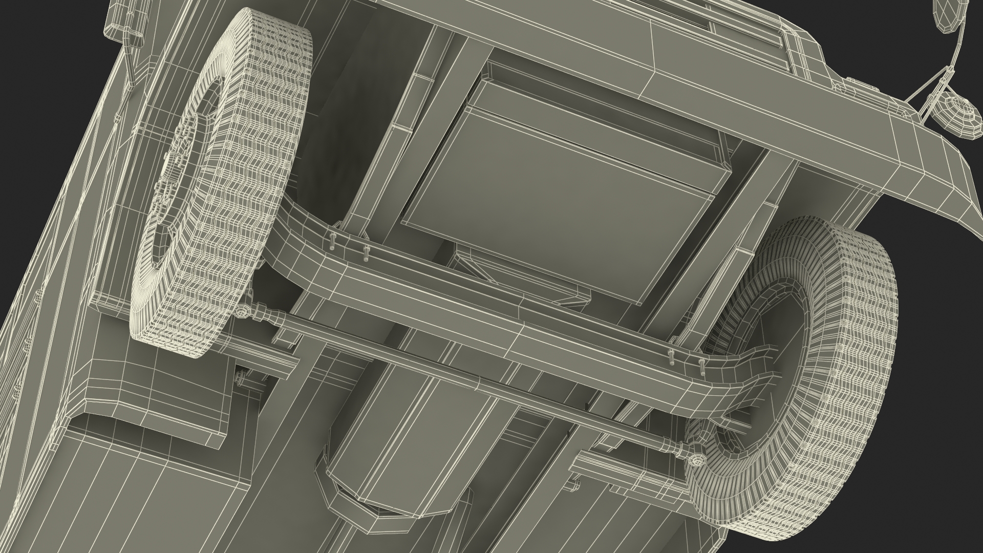 Old School Bus 3D model