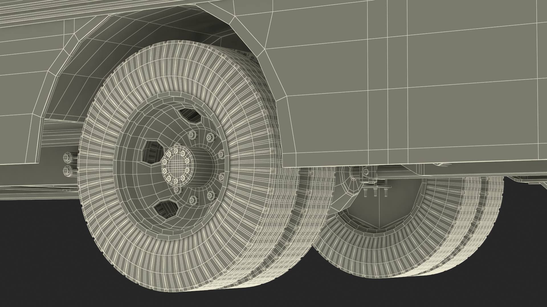 Old School Bus 3D model