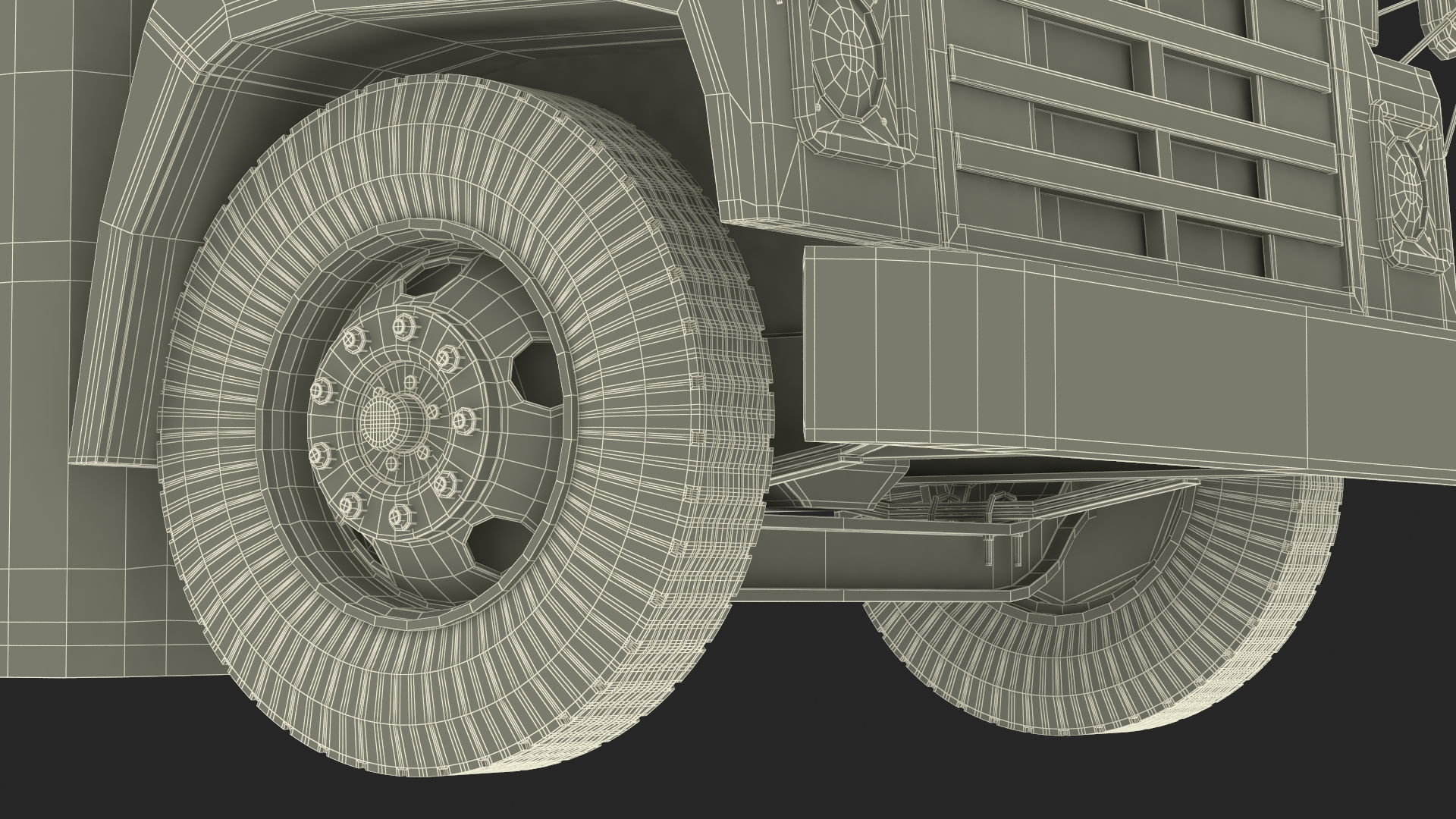Old School Bus 3D model