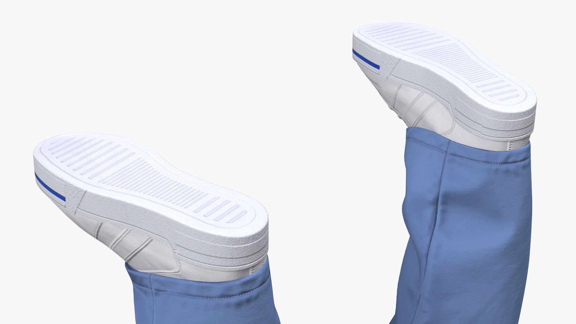 3D model Food Delivery Man wearing Helmet Neutral Pose